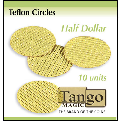 Teflon Circle Half Dollar size (10 units) by Tango Trick (T001)