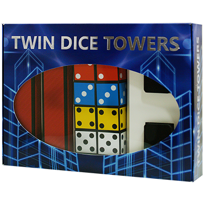 Twin Dice Towers by Joker Magic Trick