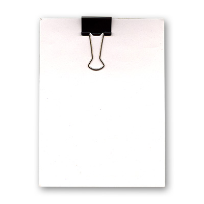 Clip Board (4 Inches X 5.5 Inches) by Uday Trick