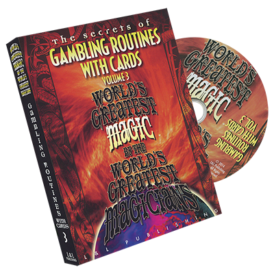 Worlds Greatest Magic: Gambling Routines With Cards Vol 3 DVD